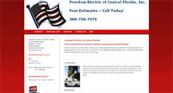 Desktop Screenshot of freedomelectric-cfl.com